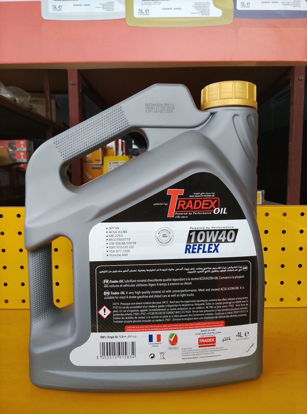IMG_20260603_132429 Tradex Oil (10W-40 Reflex) 4L