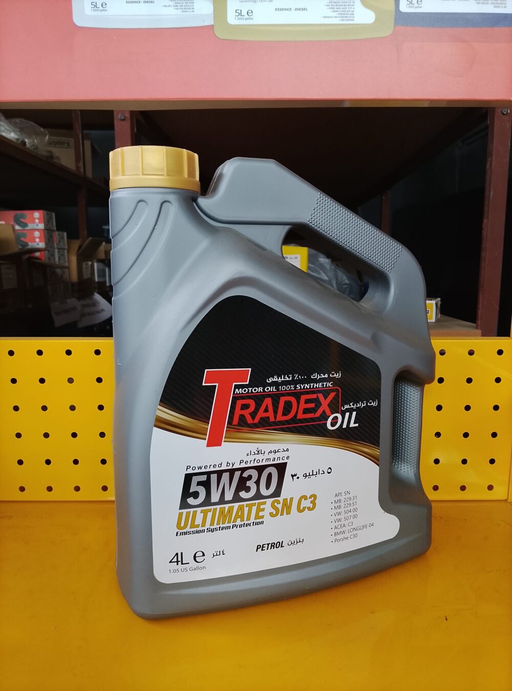 Tradex Oil (5W-30 Ultimate SN C3) 4L