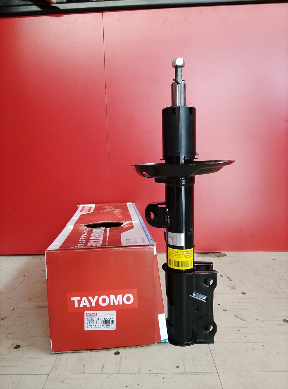 Tayomo front left shock absorber (Part No. 3310007)