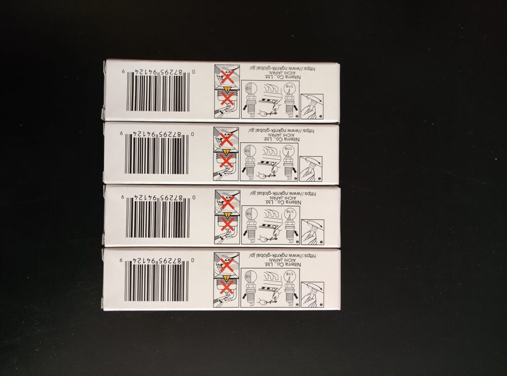 IMG_20260603_152604 NGK Laser Iridium premium spark plugs (Part No ILKAR7L11)