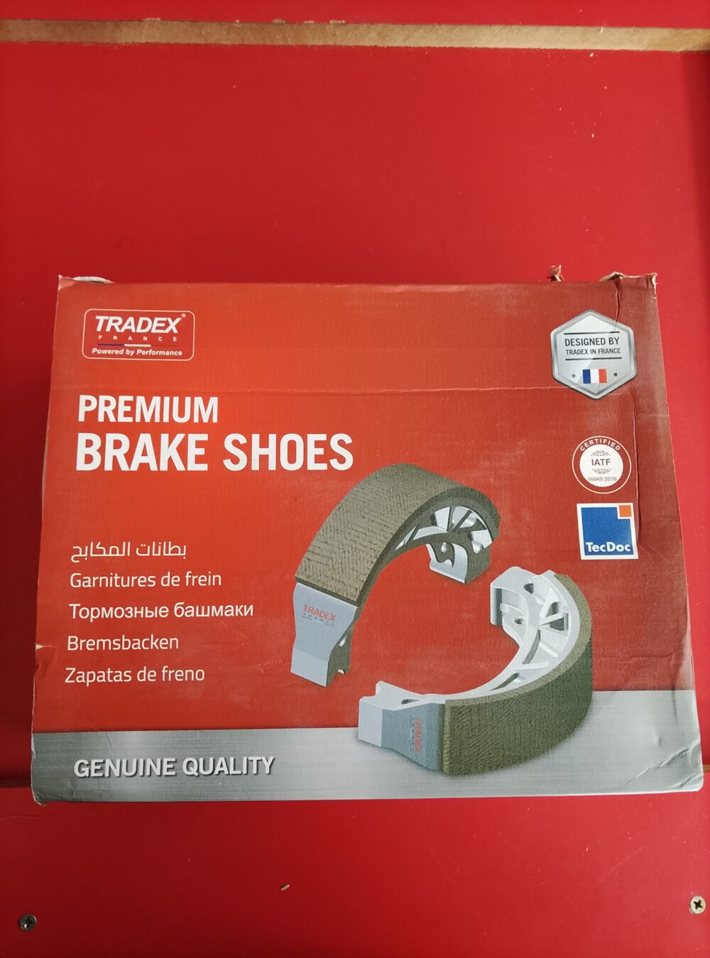 IMG_20260603_155157 Tradex France Premium Rear Brake Shoe Set (Part No. TBP1275)