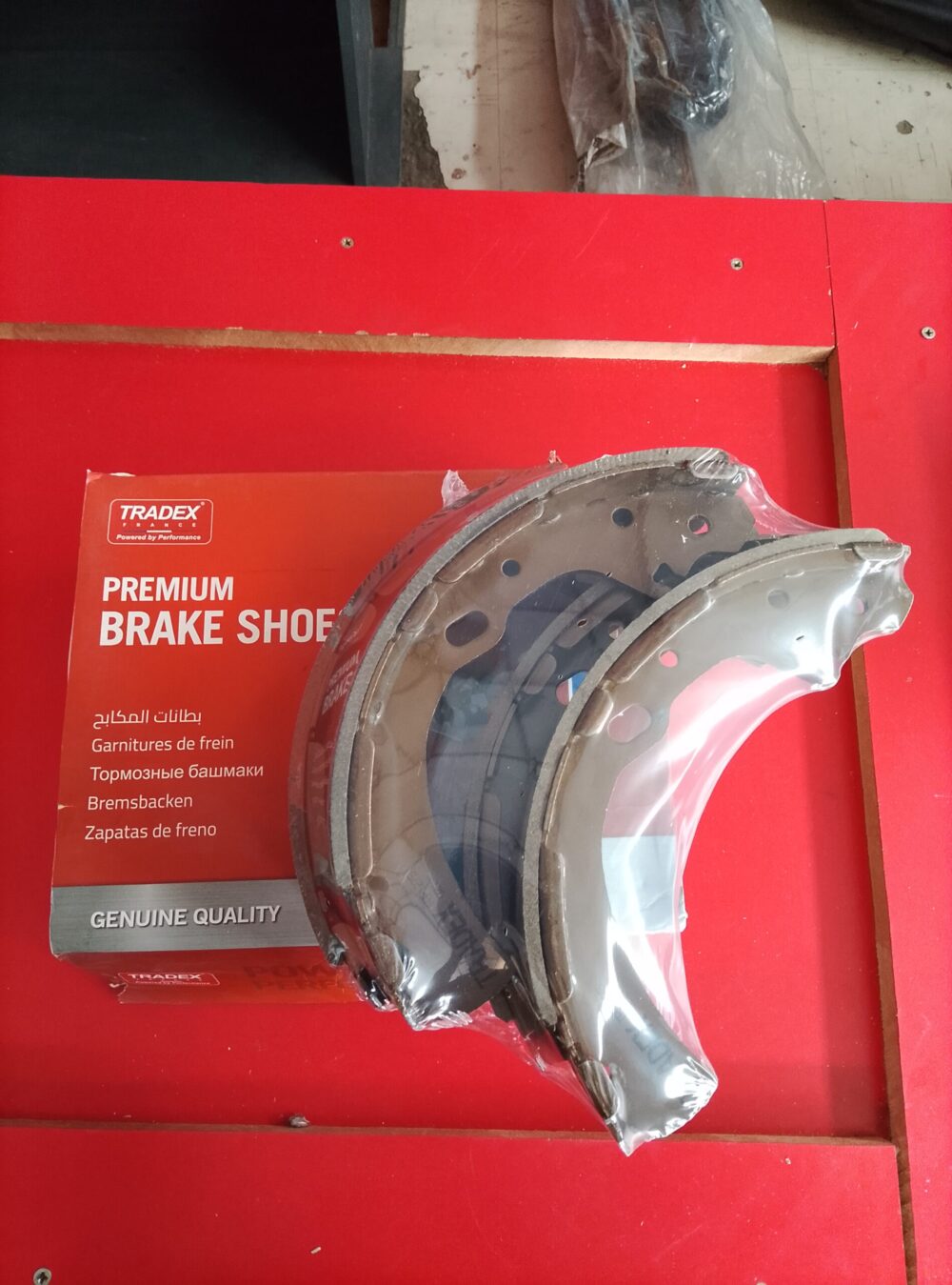 IMG_20260603_155253 Tradex France Premium Rear Brake Shoe Set (Part No. TBP1275)