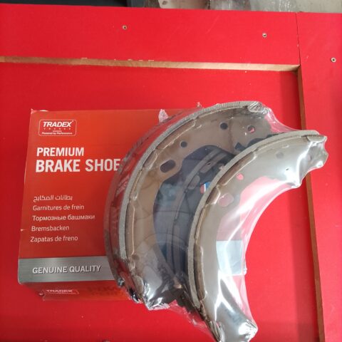 Tradex France Premium Rear Brake Shoe Set (Part No. TBP1275)