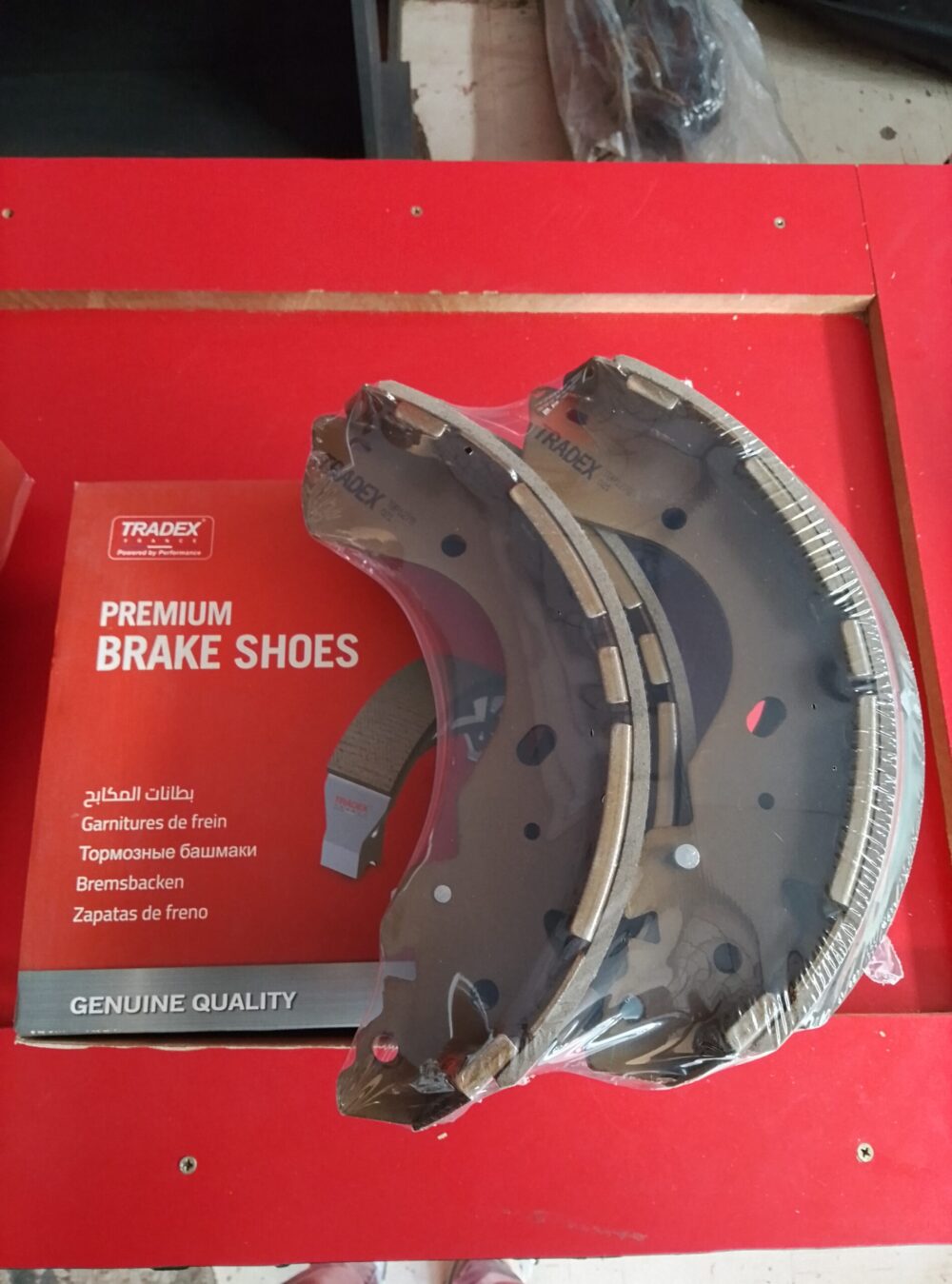 IMG_20260603_160112 Tradex France Premium Rear Brake Shoe Set (Part No. TBP1278)