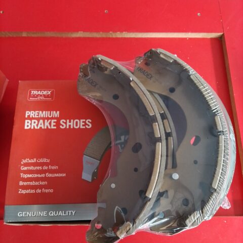 Tradex France Premium Rear Brake Shoe Set (Part No. TBP1278)