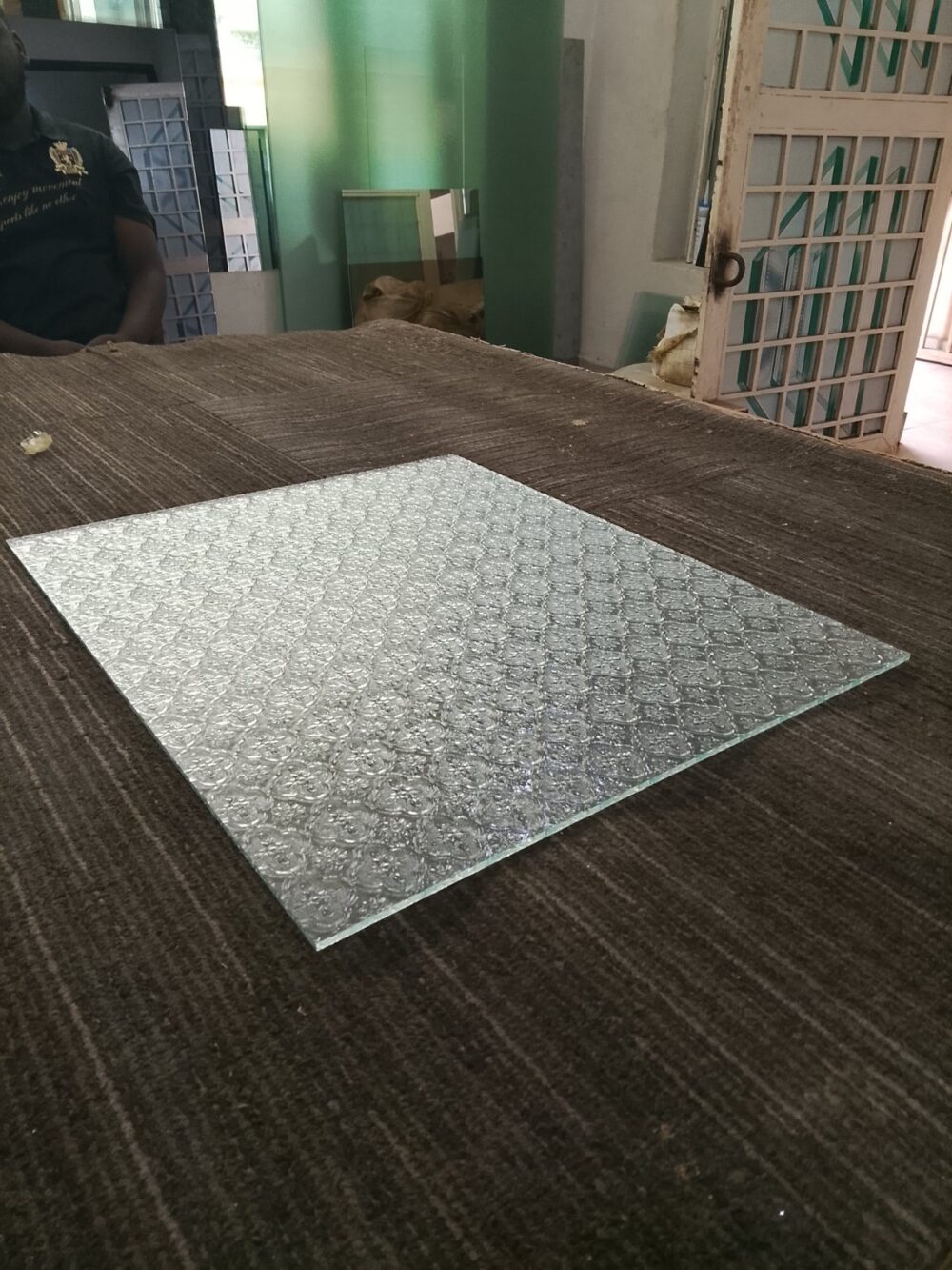 Ops Flour glass sheet