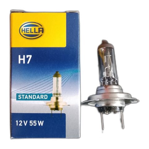 Hella standard automotive headlight bulb (Bulb Type. H7) Part No. 8GH 178 555-011)