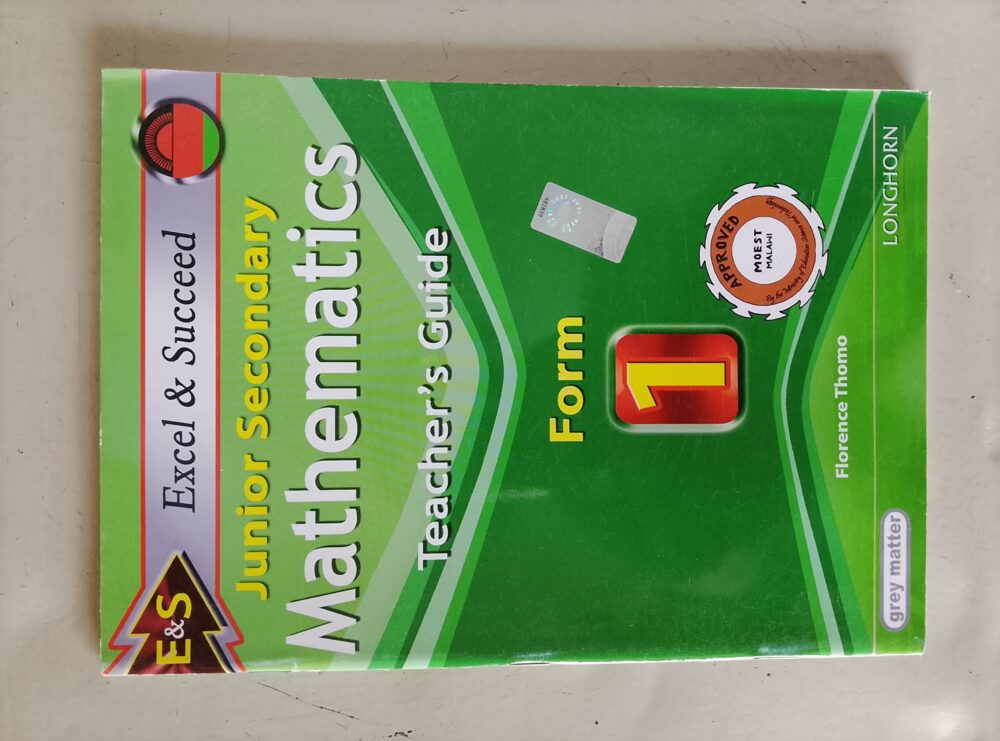 Excel and Succeed TG Mathematics Form 1
