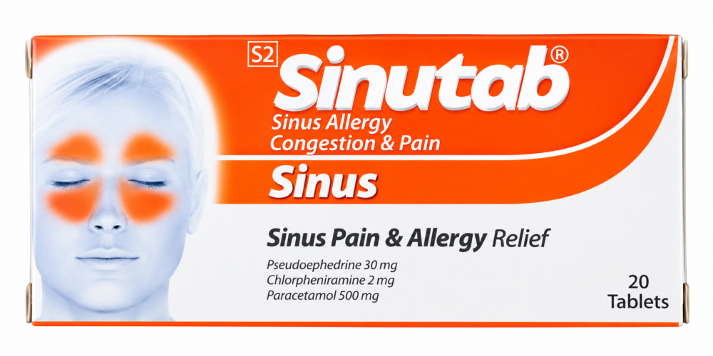 Codex Image Sep 5, 2026, 01_48_57 PM Sinutab Sinus Allergy Congestion & Pain