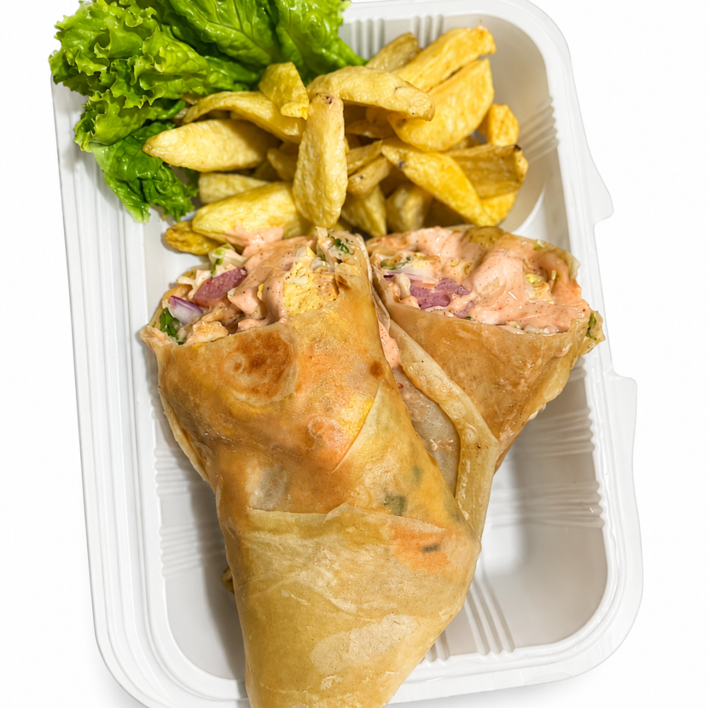 Shawarma and Chips