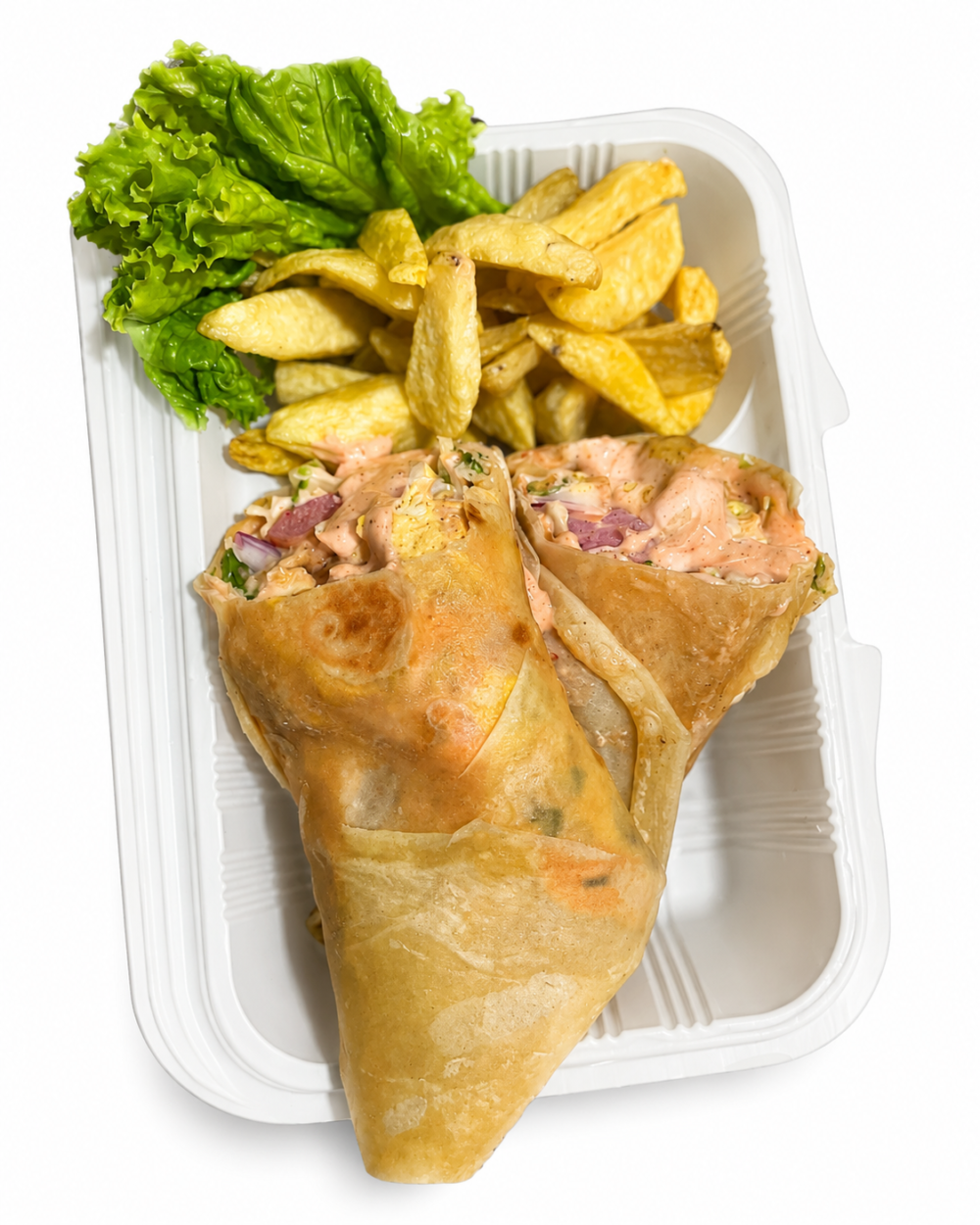 Shawarma and Chips