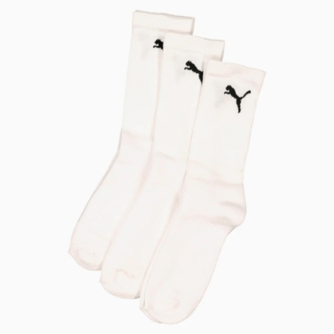 image44 PUMA MENS 3PK CAT LOGO TENNIS SOCK - 68398804 - 6-9