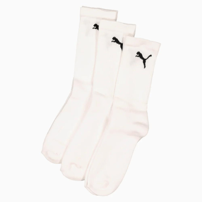 PUMA MENS 3PK CAT LOGO TENNIS SOCK - 68398804 - 6-9