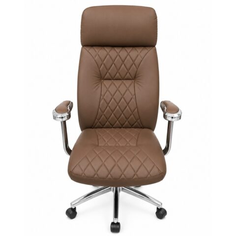 15_A8010 Brown Office Chair A8010