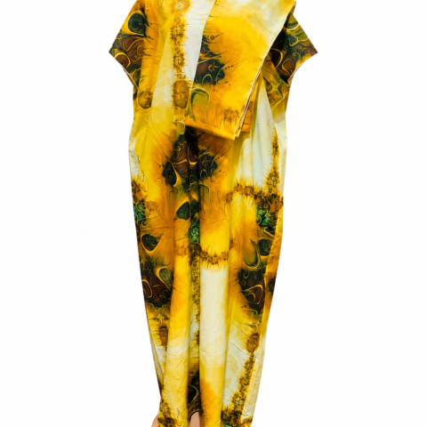 7cad1e93-d57e-4b01-8c7a-6fe70a0e2dce Caftan — Yellow Tie-Dye Print