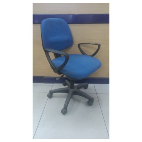 BLUE COUNTER CHAIR
