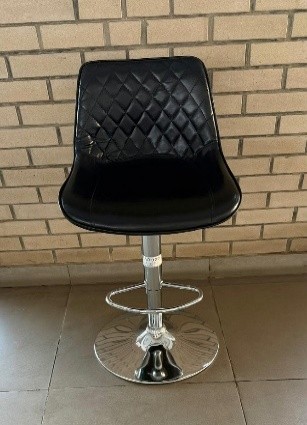 BLACK BAR STOOL KLS765 BLACK BAR STOOL