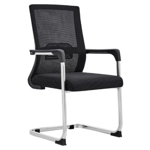 BLACK_MESH_VISITOR_CHAIR_1 BLACK MESH VISITOR CHAIR