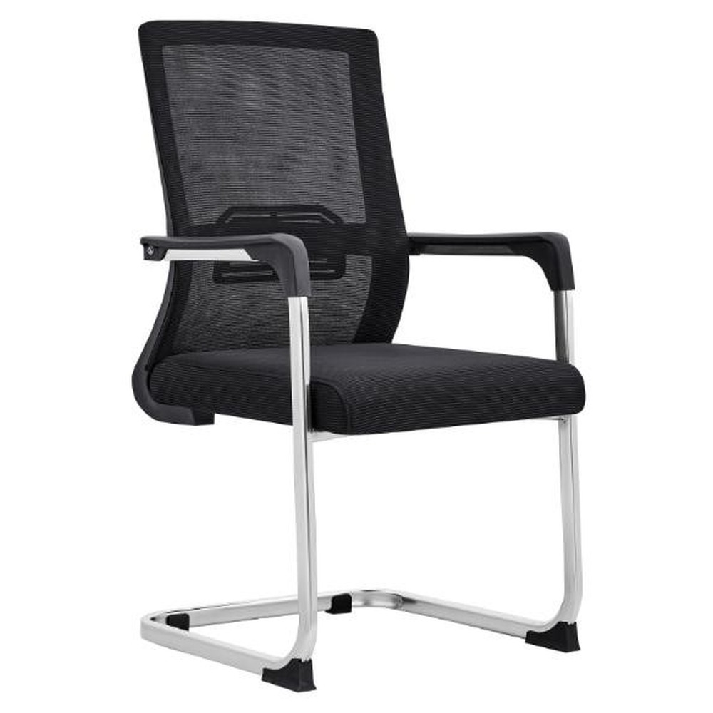 BLACK_MESH_VISITOR_CHAIR_1 BLACK MESH VISITOR CHAIR