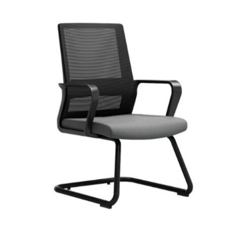 BLACK_MESH_VISITOR_CHAIR_6_9 BLACK MESH VISITOR CHAIR