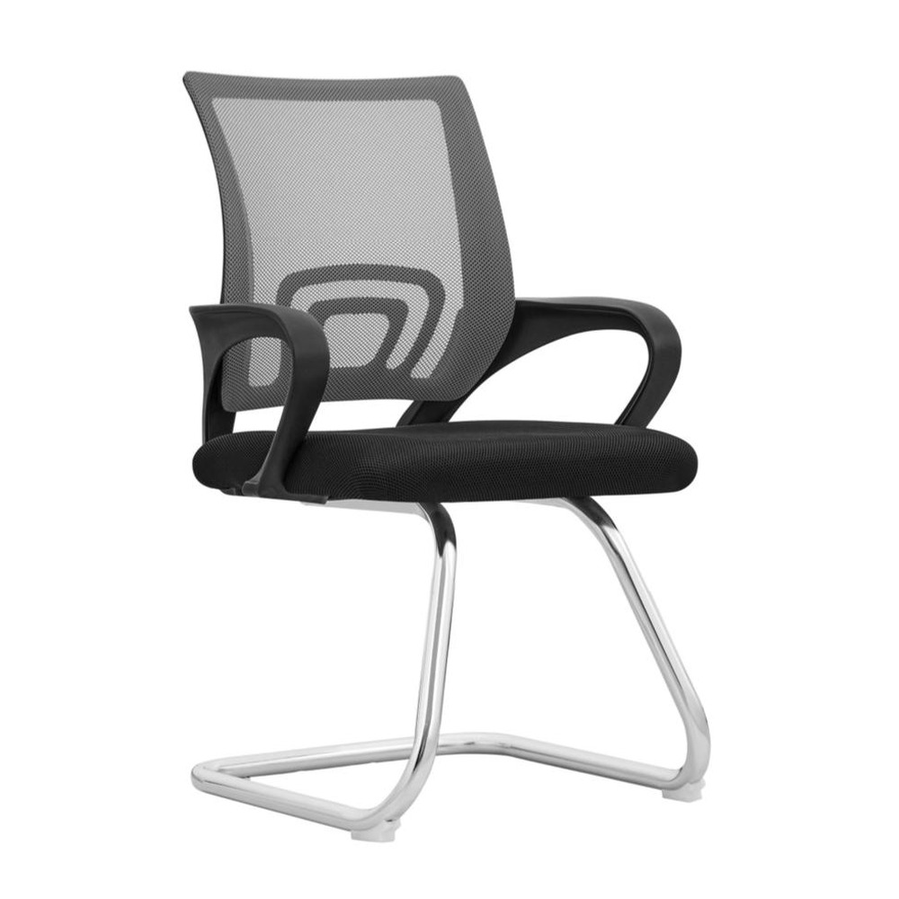 BLACK_MESH_VISITOR_CHAIR_8_15 Black Mesh Visitor Chair