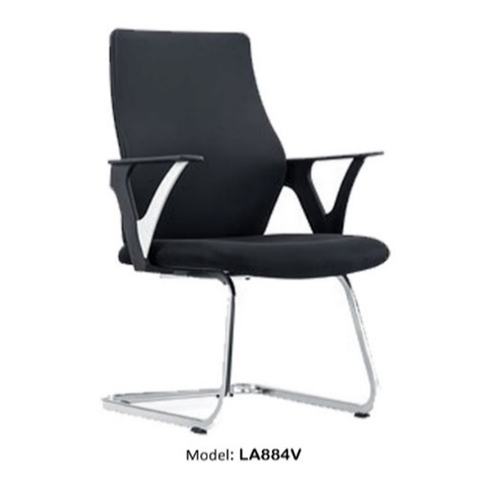 BLACK VISITOR CHAIR