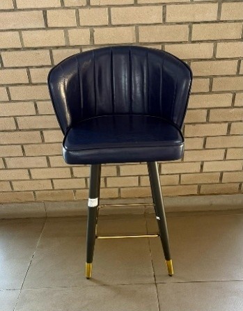 BLUE BAR STOOL KLS759 BLUE BAR STOOL