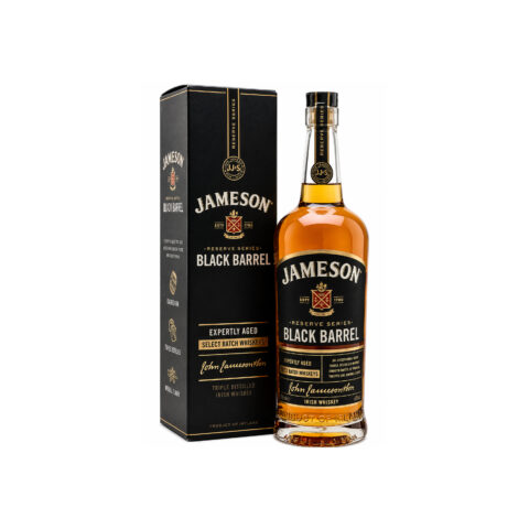 Jameson Black Barrel Blended Irish Whiskey with Gift Box, 700ml