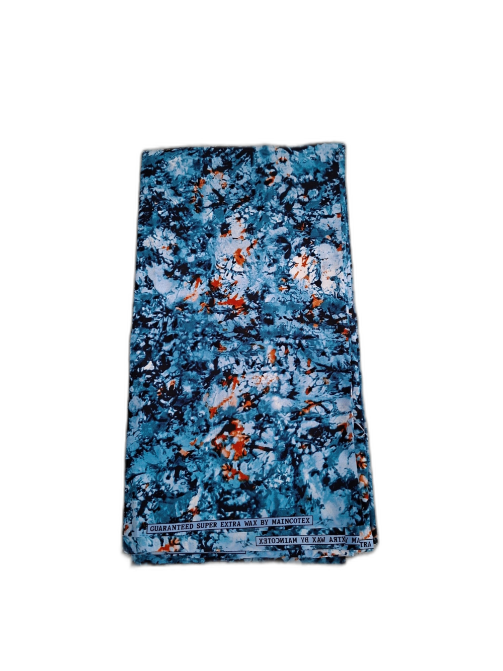 Chitenje Wrap — Blue Floral Print