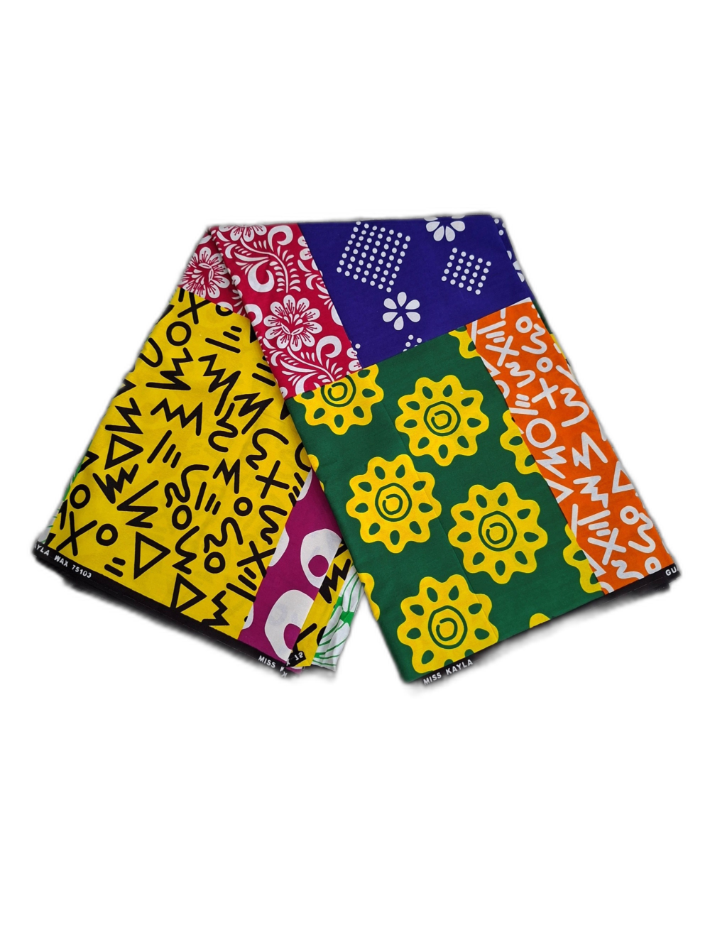 Chitenje Wrap — Multicolour Patchwork Chitenje Wrap — Multicolour Patchwork