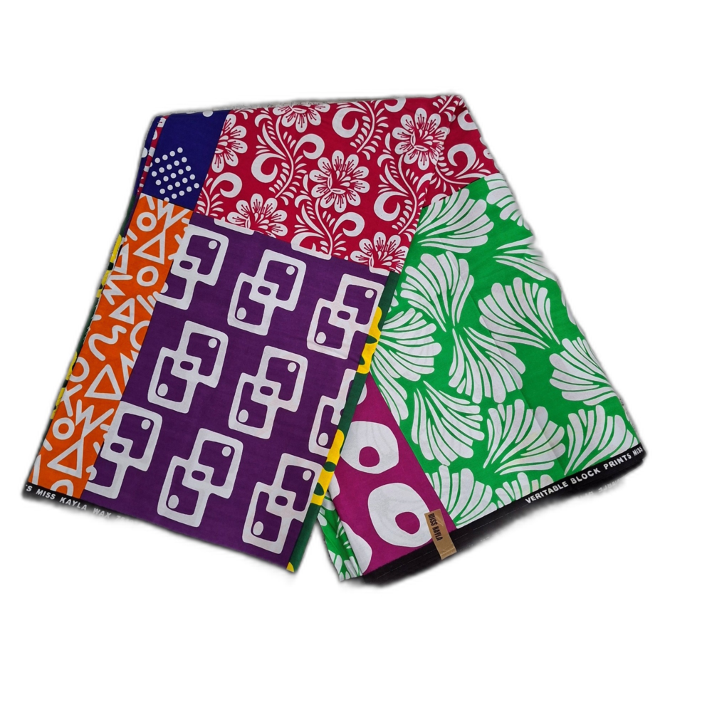 Chitenje Wrap — Multicolour Patchwork2 Chitenje Wrap — Multicolour Patchwork