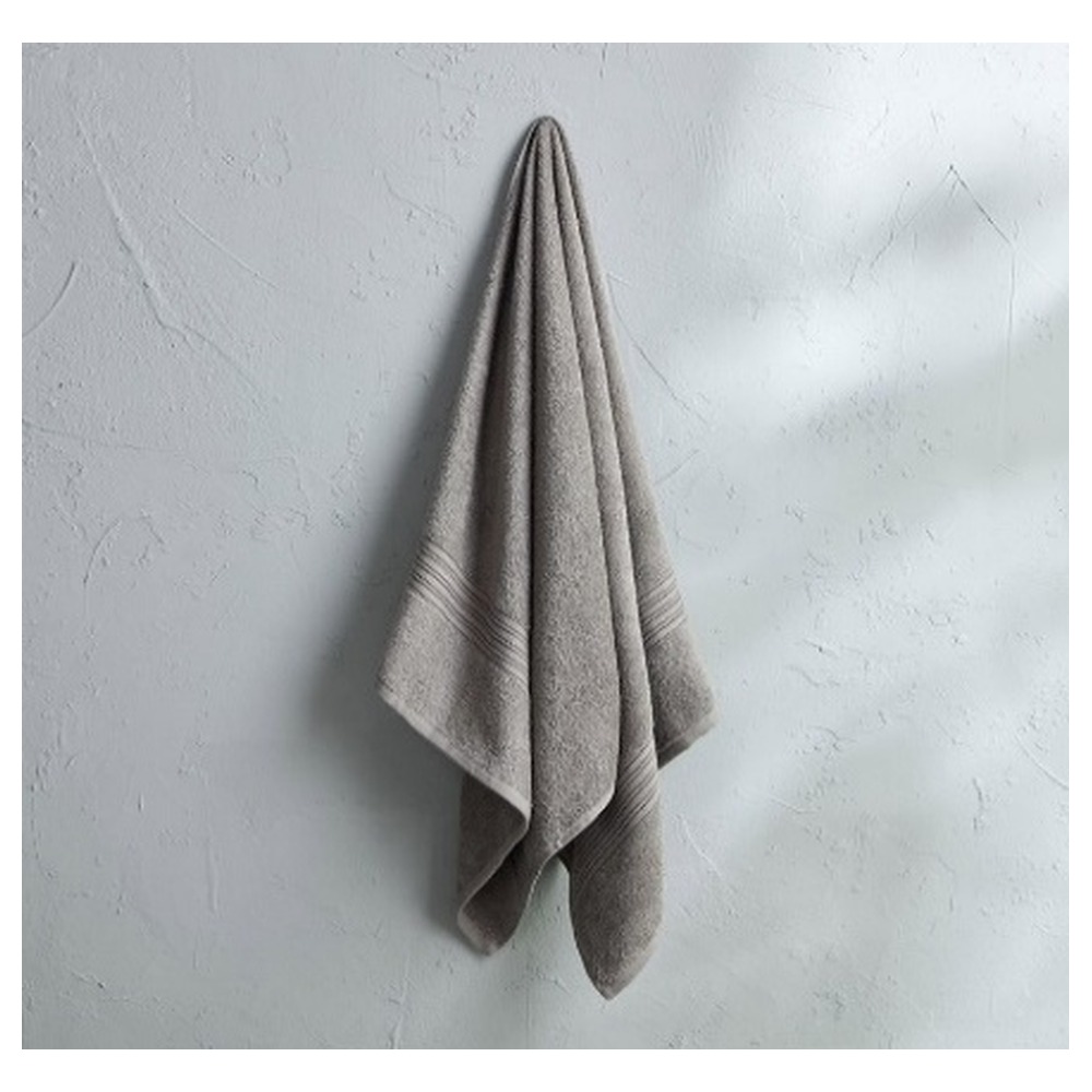ESSENTIAL- (N) CARDED-BATH TOWEL-70X140 CMS-CHARCOAL