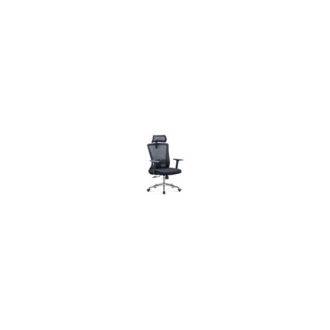 BLACK MESH OFFICE CHAIR WITH HIGH BACK
