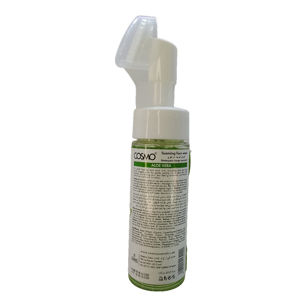 Cosmo Aloe Vera Foaming Face Wash