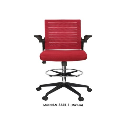 MAROON COUNTER CHAIR