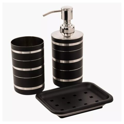 P_RIMS_BATH_SET_OF_3_BLACK_1 P-RIMS - BATH SET OF 3 - BLACK