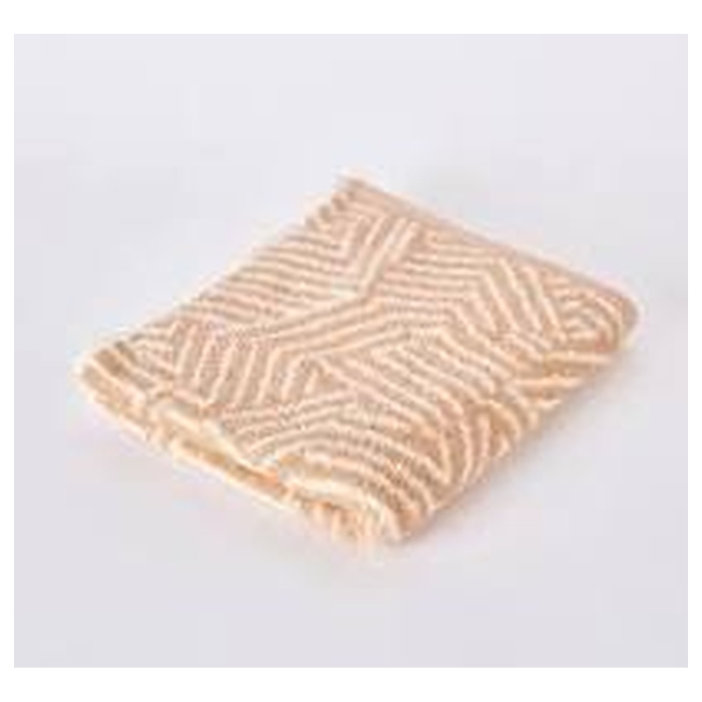 RIO_ZARA_PATTERNED_COTTON_HAND_TOWEL_40X70_CM_BROWN_65 RIO- ZARA PATTERNED COTTON HAND TOWEL 40X70 CM- BROWN