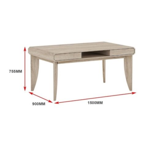 STUDY DESK L1200 X W600 X H755