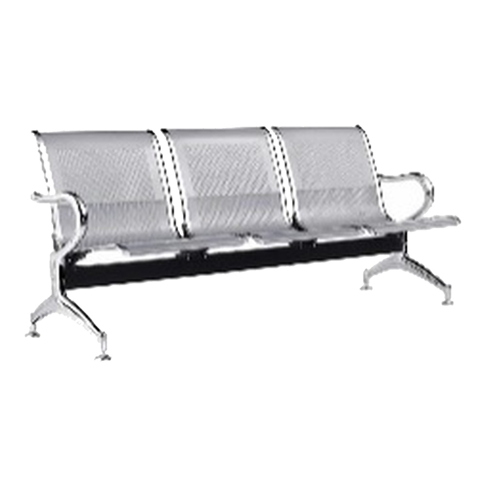 SJ8888CS 3 SEATER UNPADDED AIPORT CHAIR