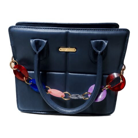 CHAIN-STRAP HAND BAG