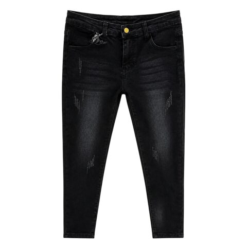 RIPPED SKINNY JEANS