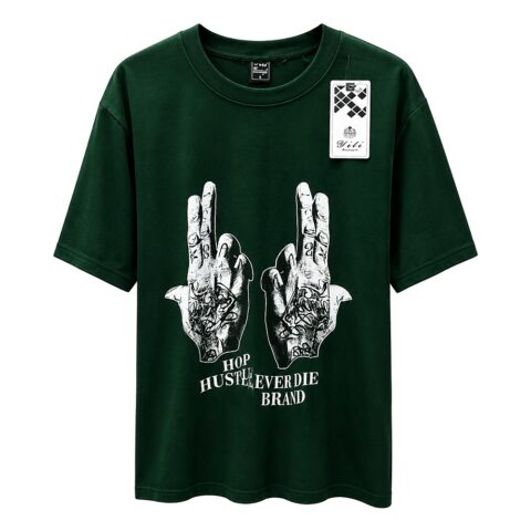 loveness_17 T-SHIRT Forest Green, Graphic Print