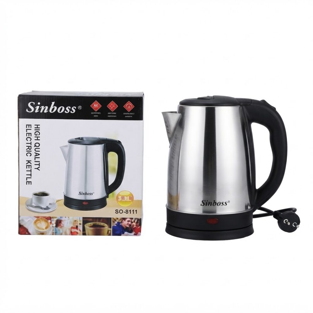 ELECTRIC KETTLE, ROUND PLUG