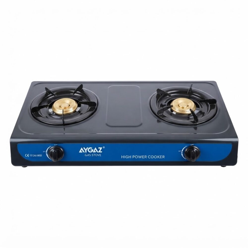 19d35948-0236-4e17-aadc-f2d84b2021eb GAS STOVE, DOUBLE HEAD STAINLESS STEEL