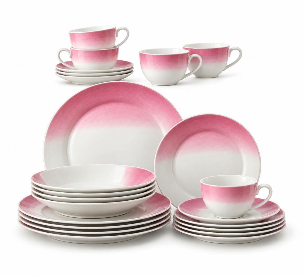 Picture28 P- ATLANTA DESIGN 1 B - 20 PC DINNER SET