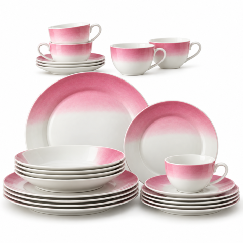 Picture28 P- ATLANTA DESIGN 1 B - 20 PC DINNER SET